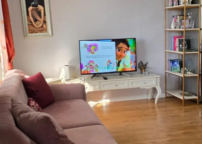 公寓 Bazaar's Eye Free Parking Spacious Tarrace 地拉那